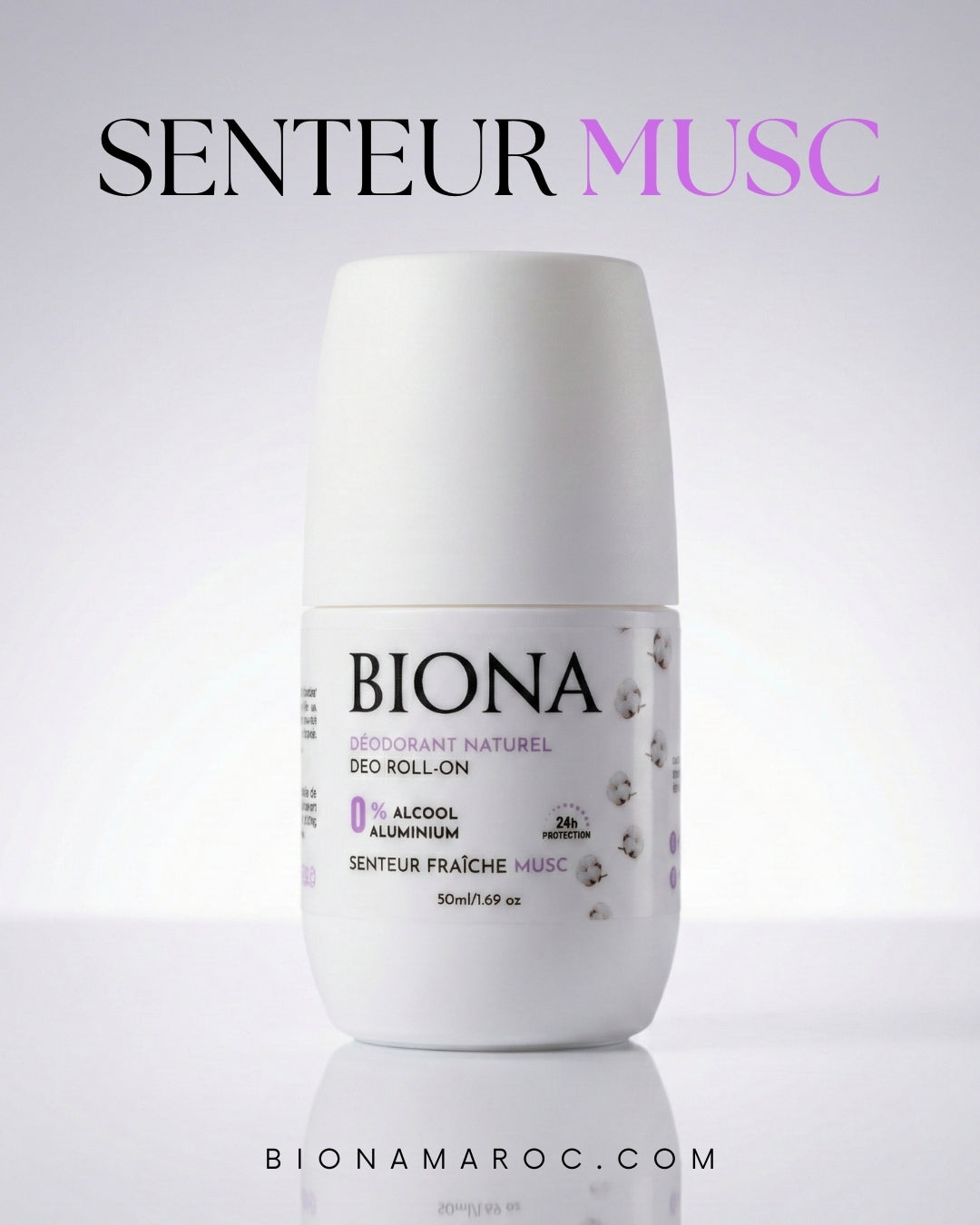 Déodorant BIONA Senteur Musc
